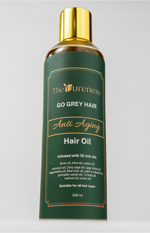 GO GREY HAIR Anti – Aging Hair Oil