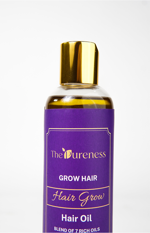Grow Hair Oil Blend of 7 Rich Oils