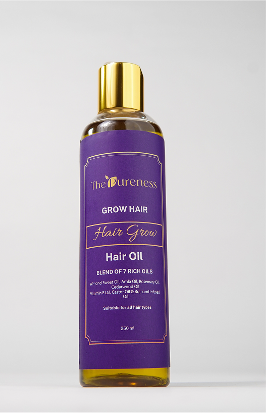 Grow Hair Oil Blend of 7 Rich Oils