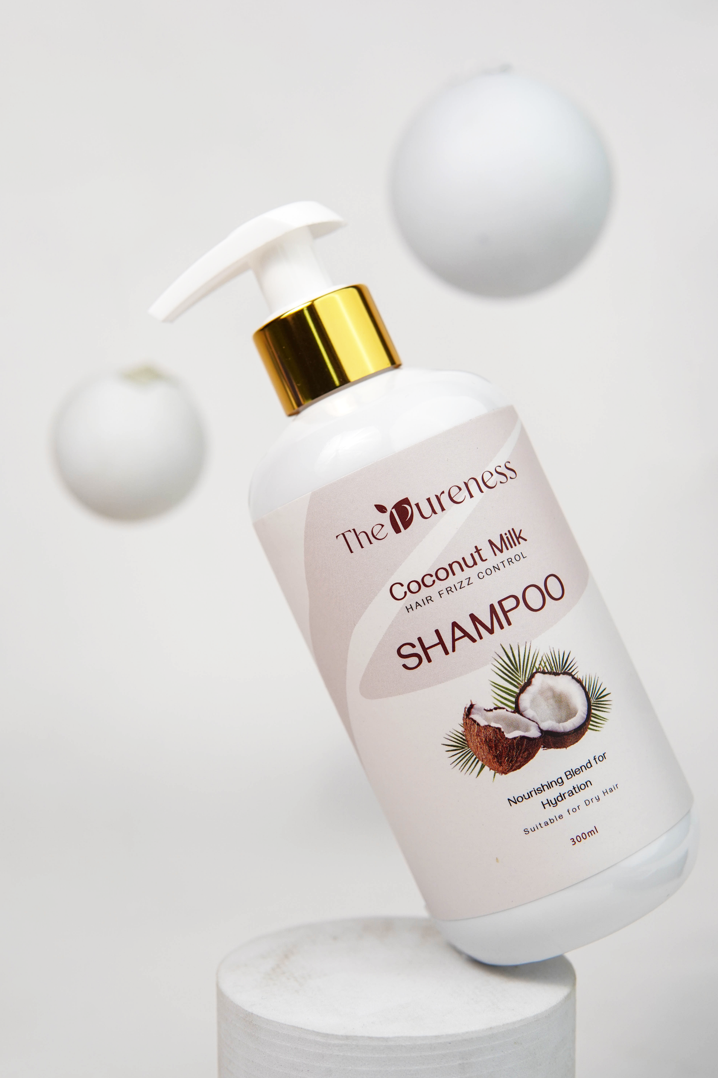 Coconut Milk Hair Frizz Control Shampoo