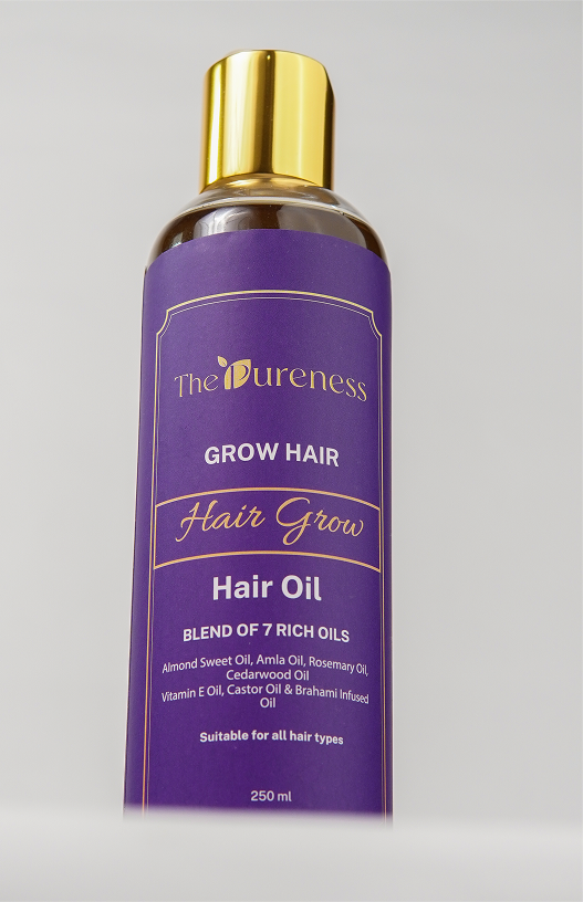 Grow Hair Oil Blend of 7 Rich Oils