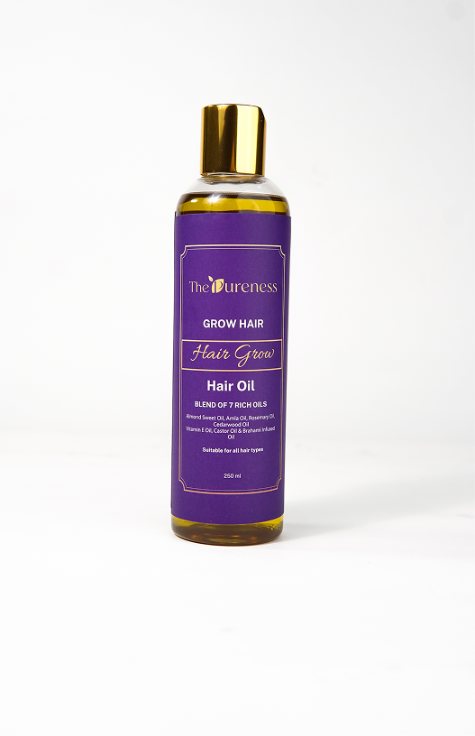 Grow Hair Oil Blend of 7 Rich Oils