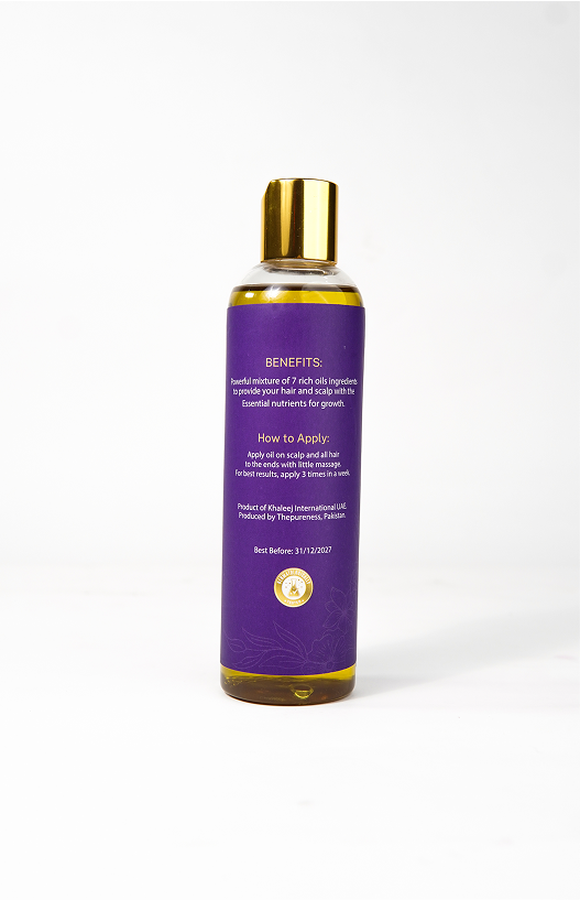 Grow Hair Oil Blend of 7 Rich Oils
