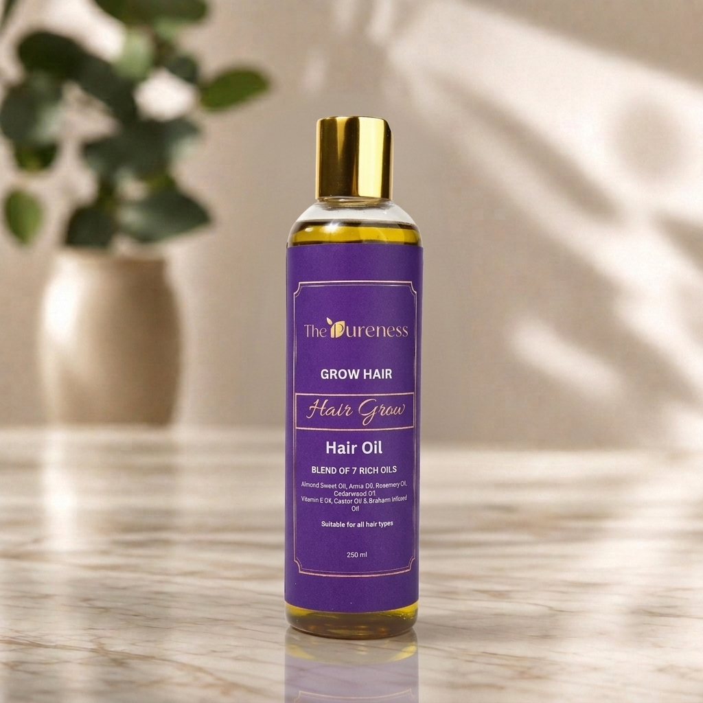 Grow Hair Oil Blend of 7 Rich Oils