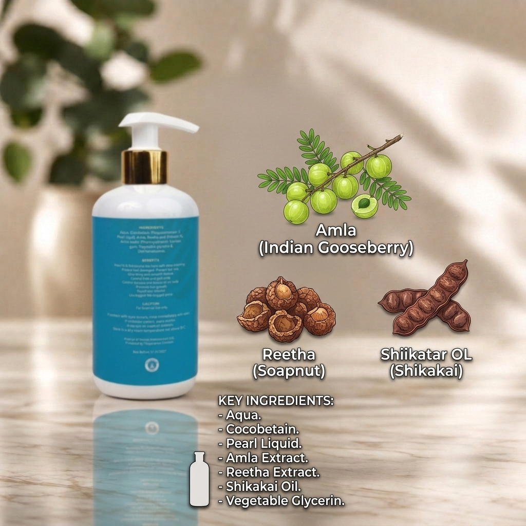 Amla Reetha, Shikakai Shampoo