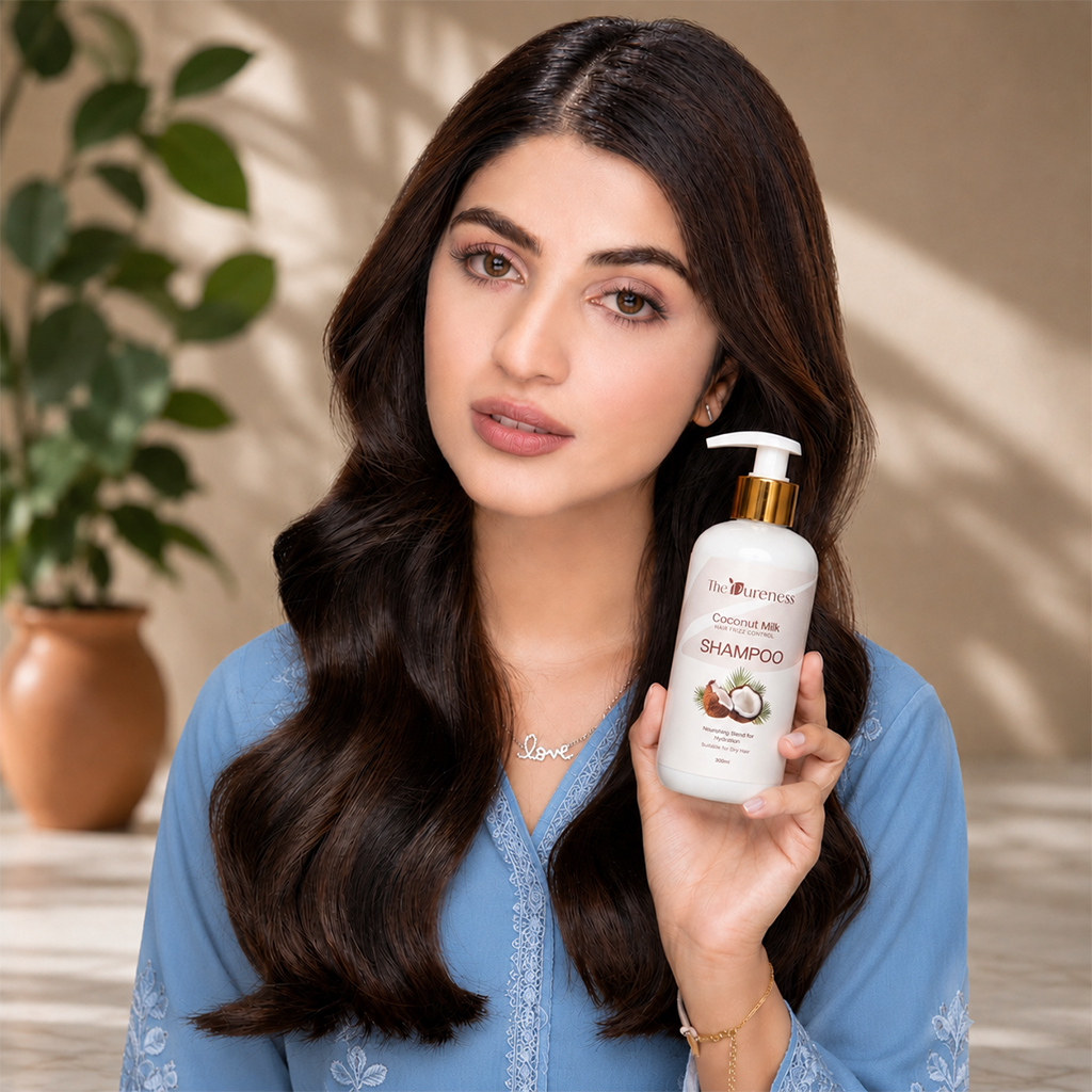 Coconut Milk Hair Frizz Control Shampoo