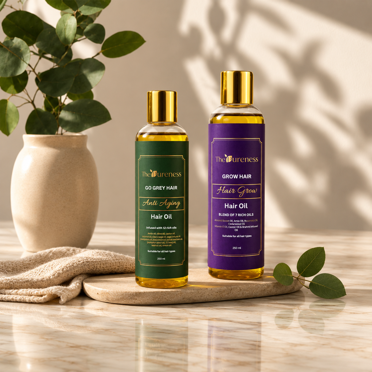 Anti-Aging & Growth Oil Set
