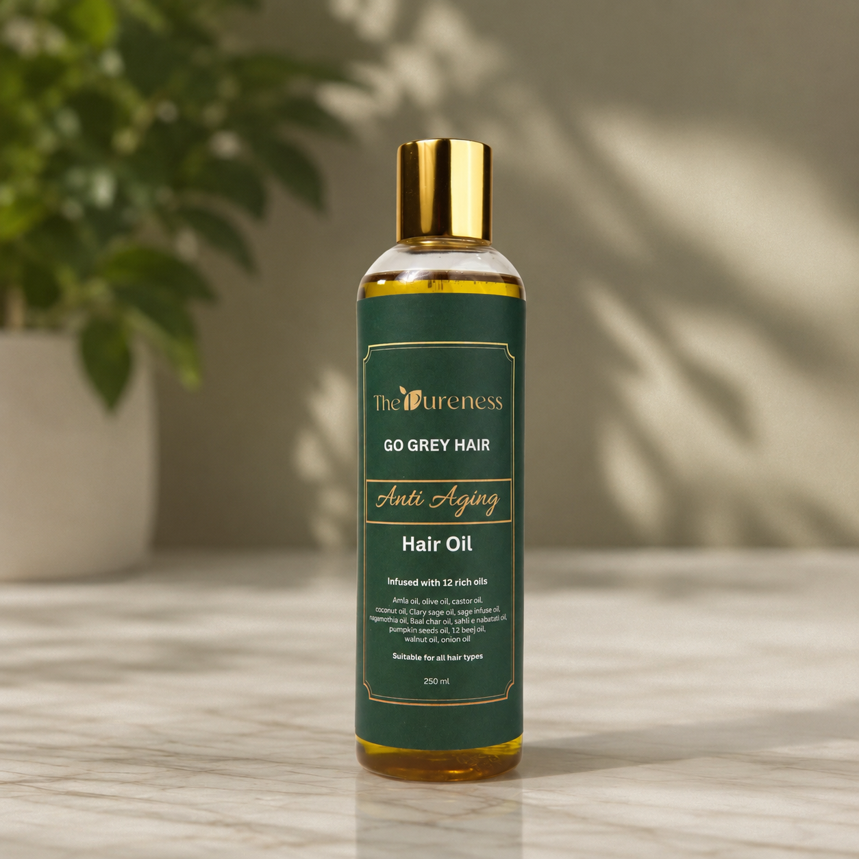 GO GREY HAIR Anti – Aging Hair Oil