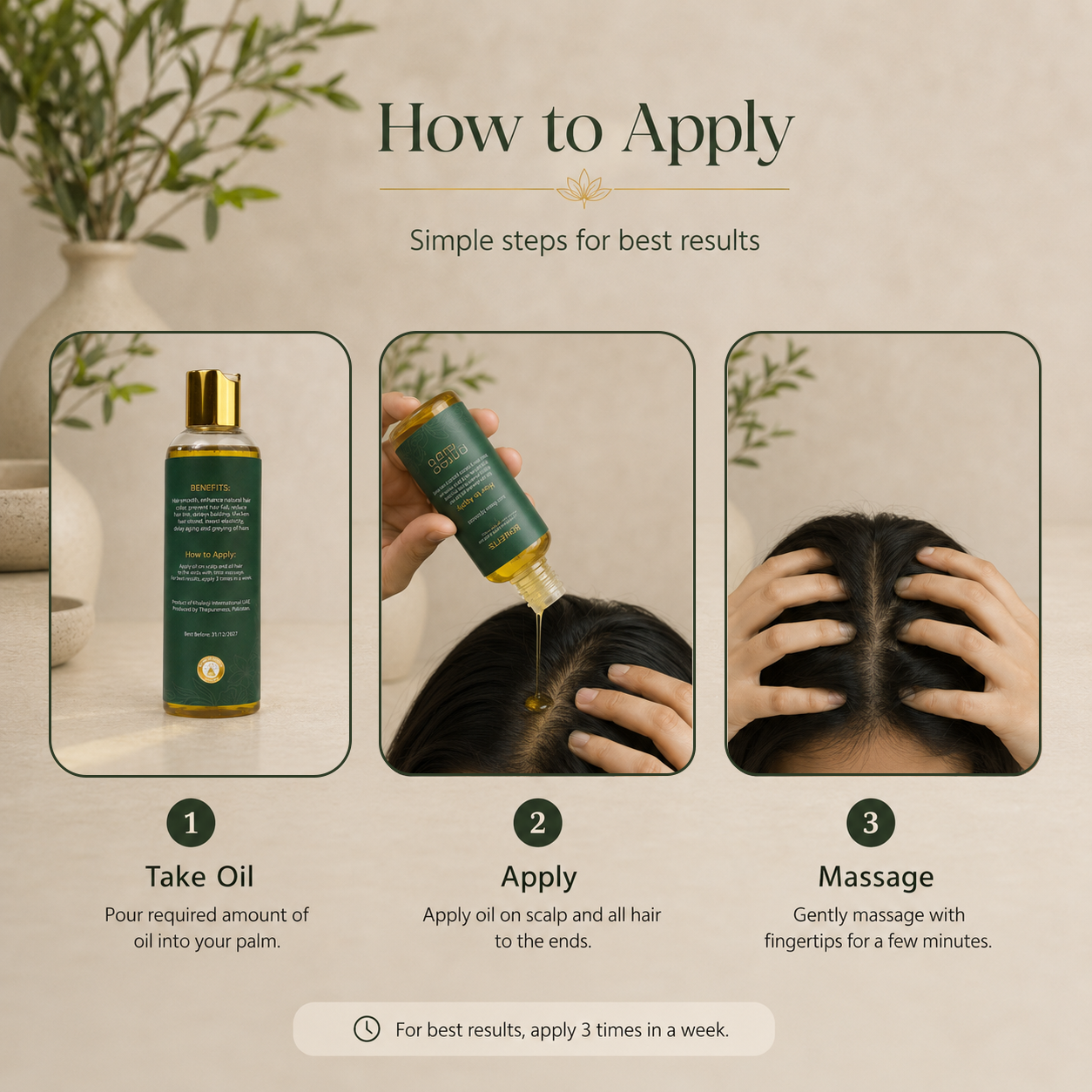 GO GREY HAIR Anti – Aging Hair Oil